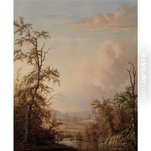 Evening by Carl Christian Brenner