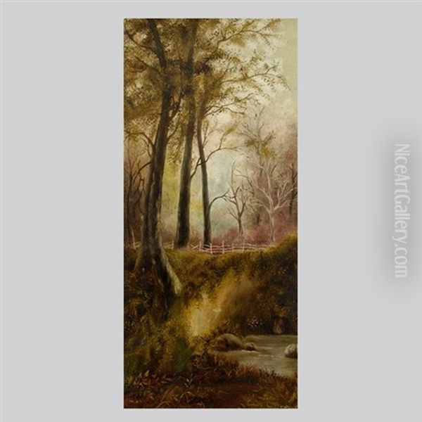 Autumn River Landscape - view 1