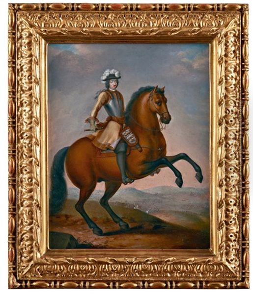 Equestrian Portrait With King Charles Xi (1655-1697) - view 1