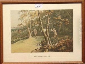 A Coloured Print by Alkin