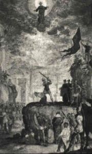 Die Martyrien Des Apostel Paulus & Des Jacobus Maior by Friedrich The Elder Brentel