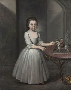Portrait Of A Girl, In A Silver Dress