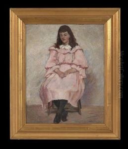 Portrait Of Newcomb Student by Selina Elizabeth Bres
