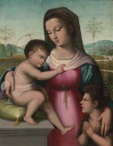 Madonna And Child With The Infant Saint John The Baptist Madonna And Child With The Infant Saint John The Baptist