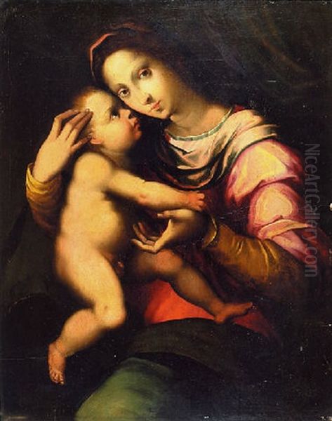 Vierge A L'enfant - view 1