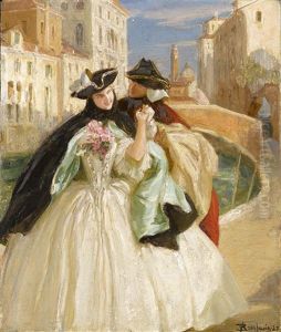 Karneval In Venedig by Vittorio Emanuele Bressanin