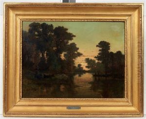 Paysage by Germain Fabius Brest