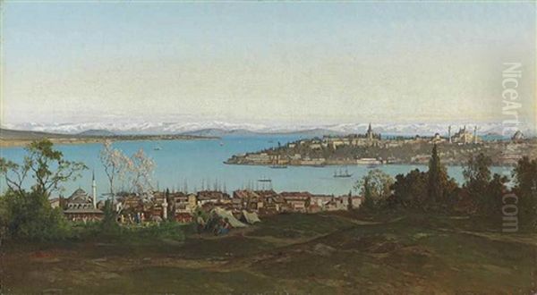 The Bosphorus With Seraglio Point Beyond - view 1