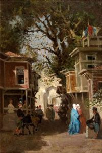 Rue Animee, Turquie by Germain Fabius Brest