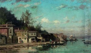 L'aurore (+ Le Crepuscule; 2 Works) by Germain Fabius Brest