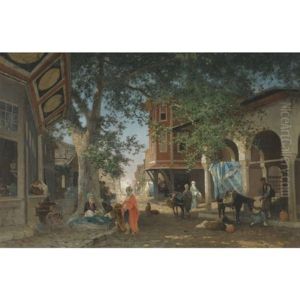 Quartier De Constantinople by Germain Fabius Brest