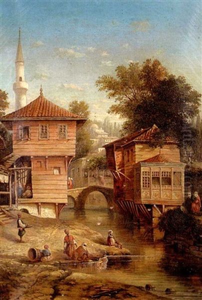 Maisons Turques - Environs De Constantinople - view 1