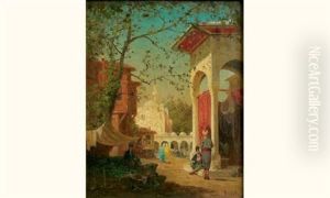 Le Marchand De Pasteques A Istanbul