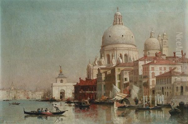 Venise, La Salute Sur Le Grand Canal - view 1
