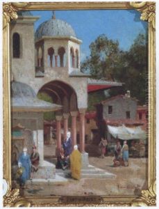 Le Marche A Istanbul by Germain Fabius Brest