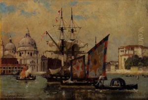 Venise, Jour De Fete Devant La Salute Venise, Jour De Fete Devant La Salute