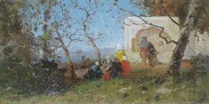 Pause Pres De La Fontaine
