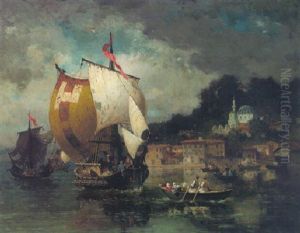 A Turkish Coast by Germain Fabius Brest