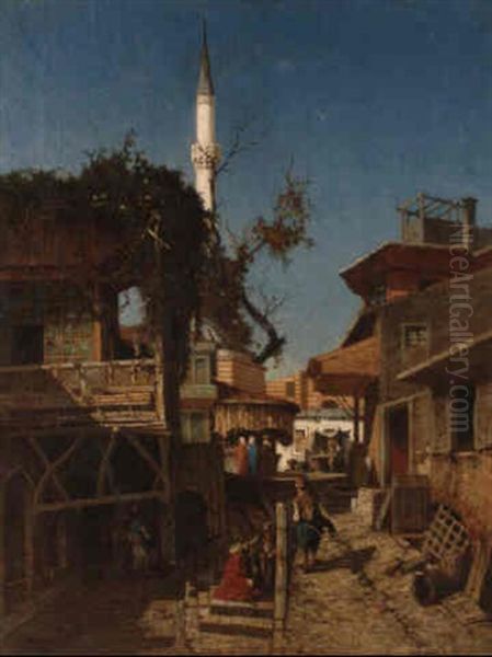 Carrefour De Sainte Sophie A Constantinople - view 1