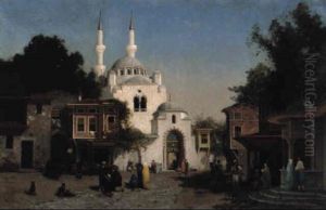 Outside The Mosque