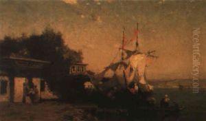 A Middle Eastern View by Germain Fabius Brest
