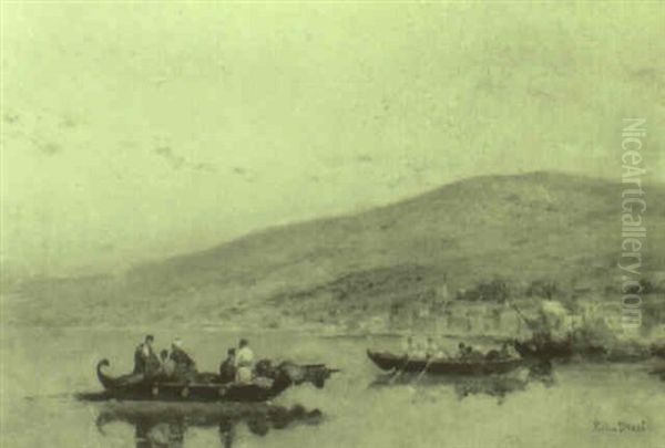 Fishermen Off The Turkish Coast - view 1