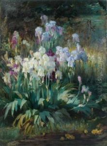 Les Iris by Claudia-Julia Bret-Charbonnier