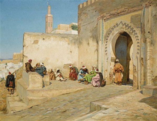 The Kasbah Gate, Tangiers - view 1