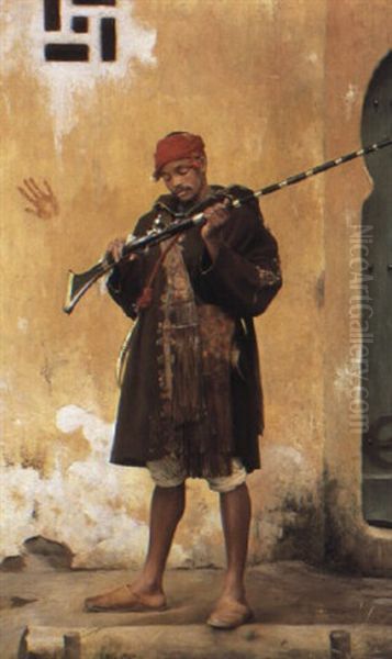 An Arab Warrior - view 1