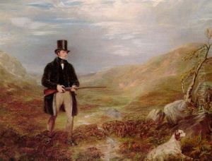 A Gentleman Shooting On A Moor