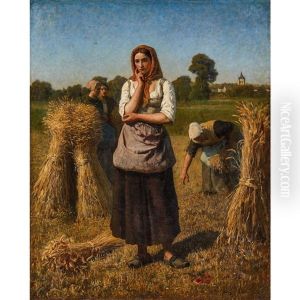 Jeune Paysanne Pensive Jeune Paysanne Pensive