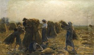 La Recolte by Jules Breton