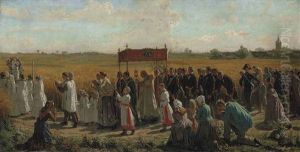 The Blessing Of The Wheat by Jules Breton