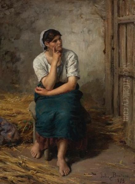 Paysanne Au Repos (peasant Girl Resting) - view 1