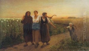 Le Retour Des Champs by Jules Breton