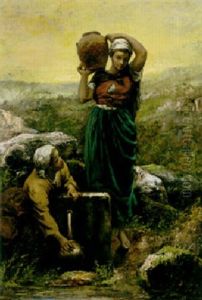 La Fontaine by Jules Breton