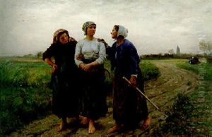 Les Amies by Jules Breton