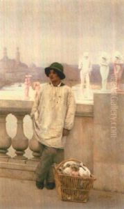 The Sculpture Vendor by Jules Breton