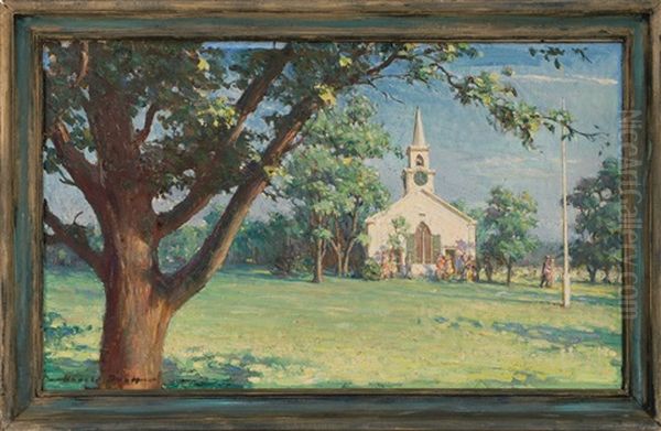 A Cape Cod Church - view 1