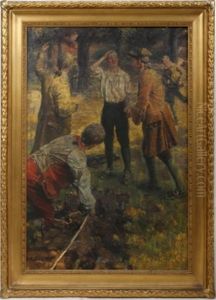 Nathan Hale At Yale-the Broad Jump Record by Harold Matthew Brett