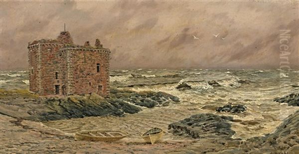 South-east Gale At Port-na-cross - view 1