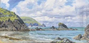 Forest Creek, Newport Sandbanks, Pembrokeshire by John Brett