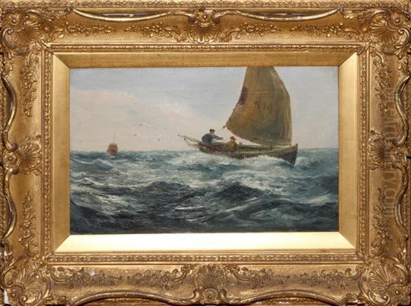 Sailboat With Figures - view 1