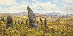 Stone Circle On Dartmoor