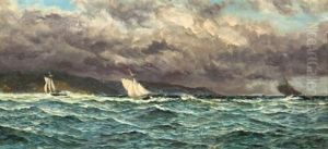 Yachting Off The Coast Of Scotland
