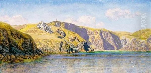 Coast Scene With Calm Sea - view 1