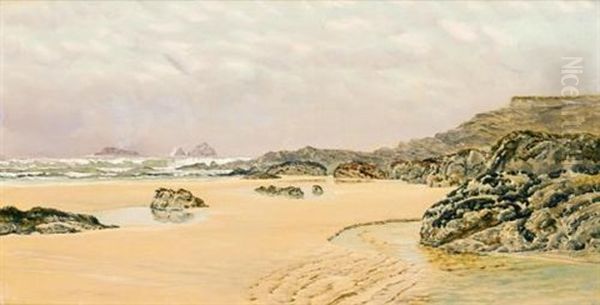 A View Of Treyarnon Bay - view 1