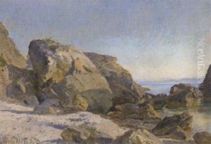 The Coast Of Capri by John Brett