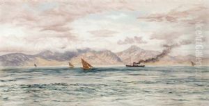 Arran From Port-in-cross by John Brett