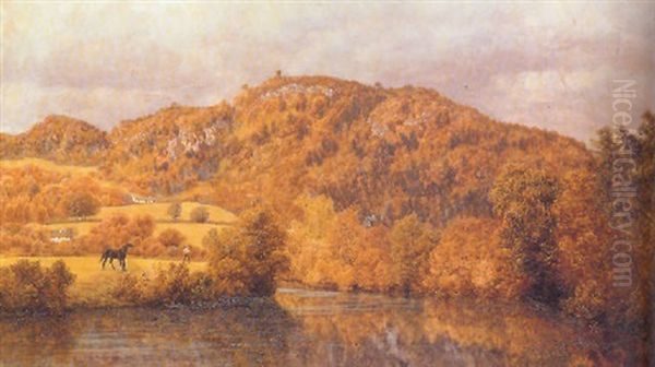 Autumnal Landscape (lake District?) - view 1